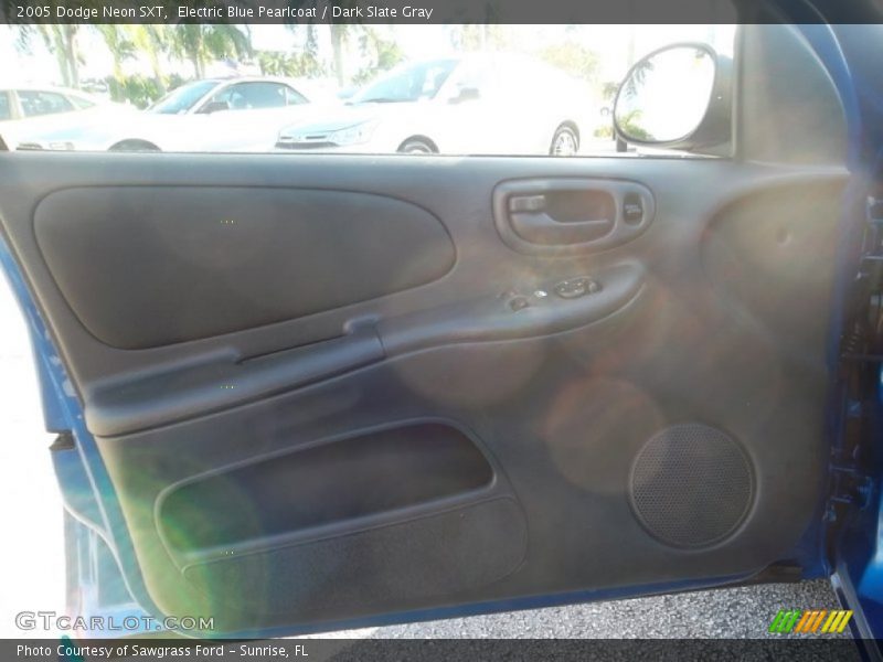 Electric Blue Pearlcoat / Dark Slate Gray 2005 Dodge Neon SXT