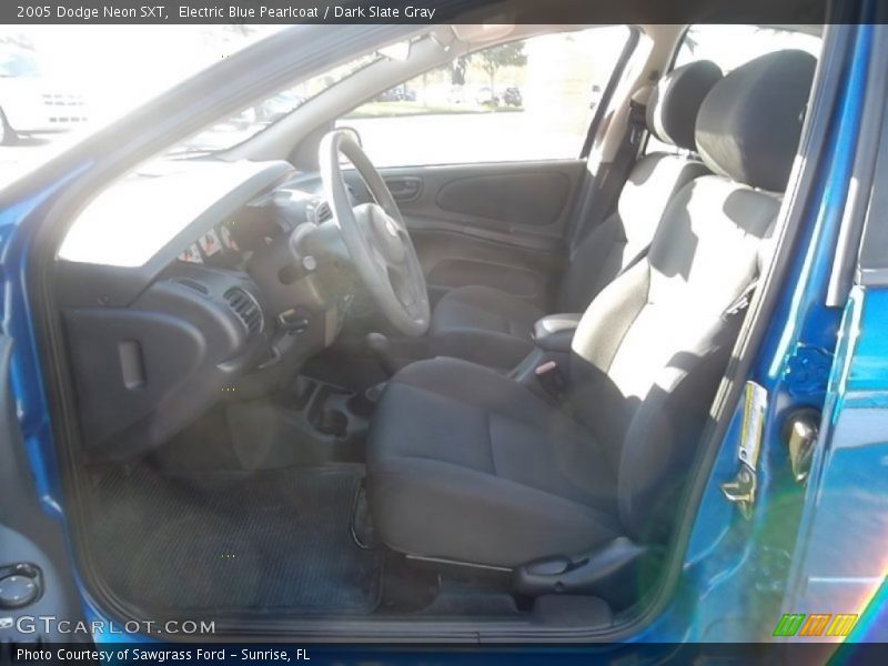 Electric Blue Pearlcoat / Dark Slate Gray 2005 Dodge Neon SXT