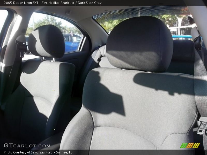 Electric Blue Pearlcoat / Dark Slate Gray 2005 Dodge Neon SXT