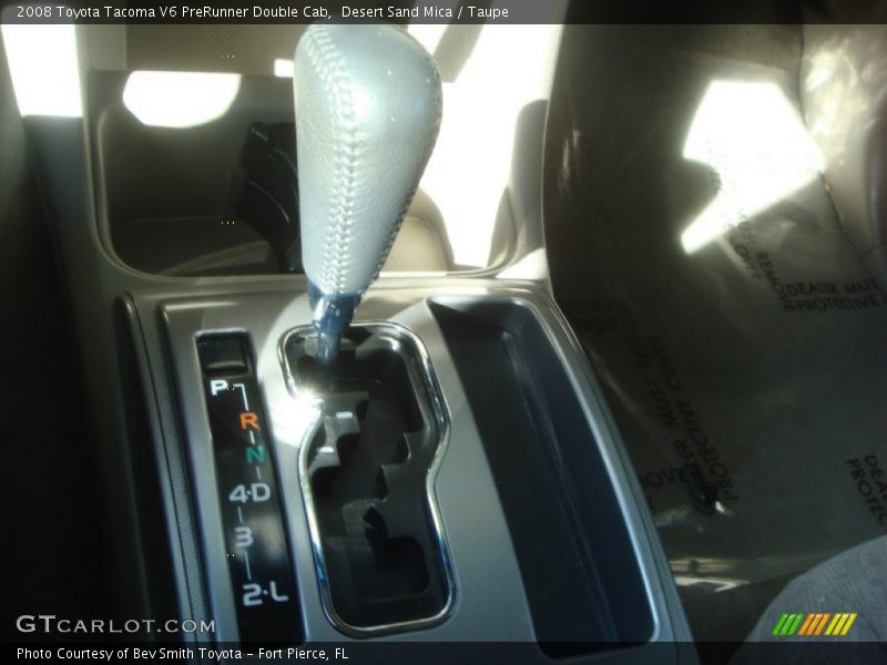 Desert Sand Mica / Taupe 2008 Toyota Tacoma V6 PreRunner Double Cab