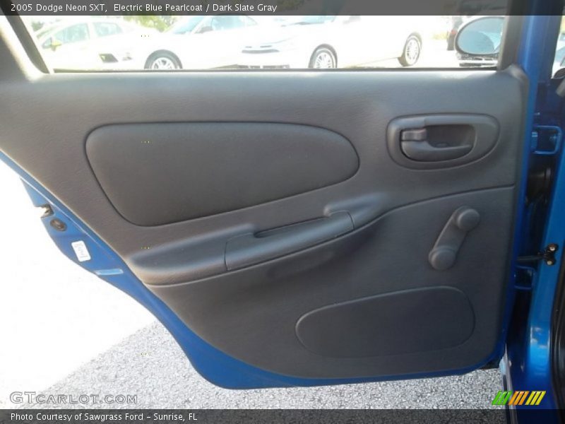 Electric Blue Pearlcoat / Dark Slate Gray 2005 Dodge Neon SXT