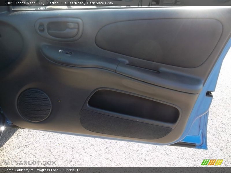 Electric Blue Pearlcoat / Dark Slate Gray 2005 Dodge Neon SXT