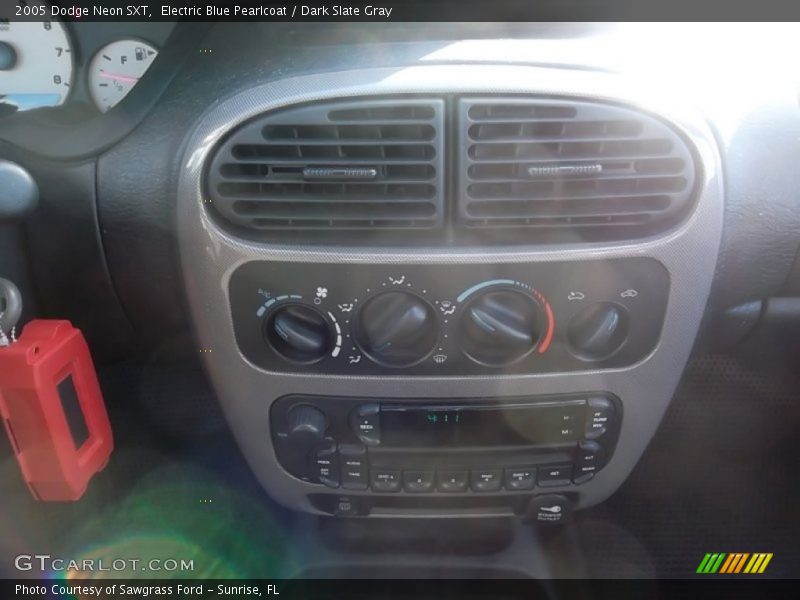 Electric Blue Pearlcoat / Dark Slate Gray 2005 Dodge Neon SXT