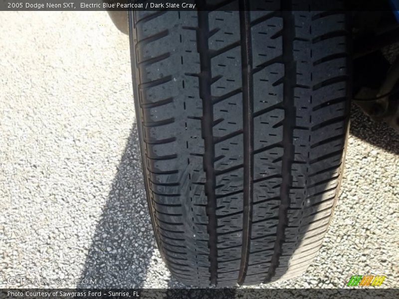 Electric Blue Pearlcoat / Dark Slate Gray 2005 Dodge Neon SXT