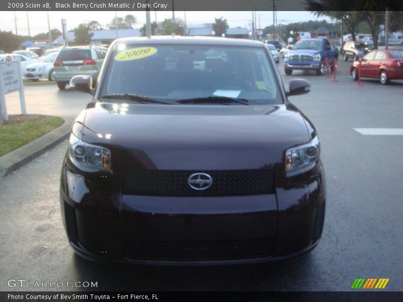 Black Berry Crush Metallic / Dark Gray 2009 Scion xB
