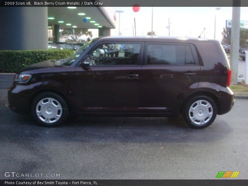 Black Berry Crush Metallic / Dark Gray 2009 Scion xB