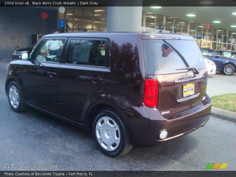 Black Berry Crush Metallic / Dark Gray 2009 Scion xB