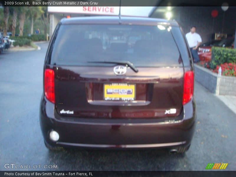 Black Berry Crush Metallic / Dark Gray 2009 Scion xB