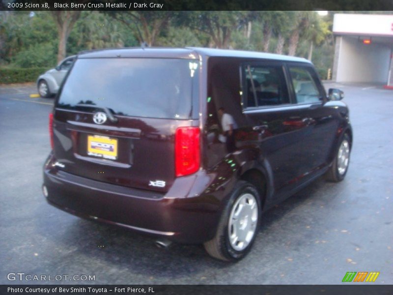 Black Berry Crush Metallic / Dark Gray 2009 Scion xB