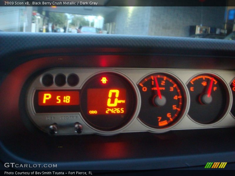 Black Berry Crush Metallic / Dark Gray 2009 Scion xB