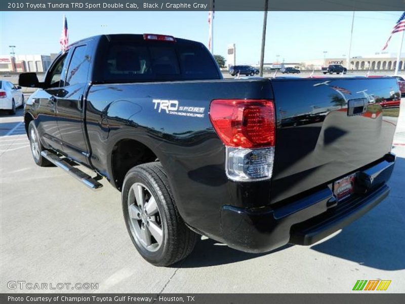 Black / Graphite Gray 2010 Toyota Tundra TRD Sport Double Cab