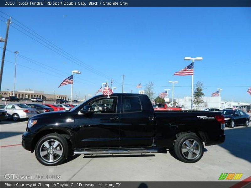 Black / Graphite Gray 2010 Toyota Tundra TRD Sport Double Cab