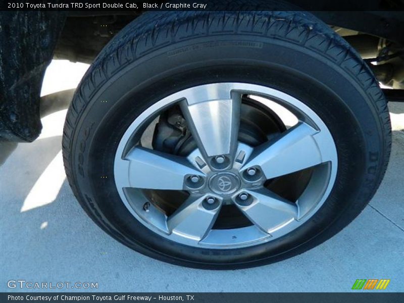 Black / Graphite Gray 2010 Toyota Tundra TRD Sport Double Cab