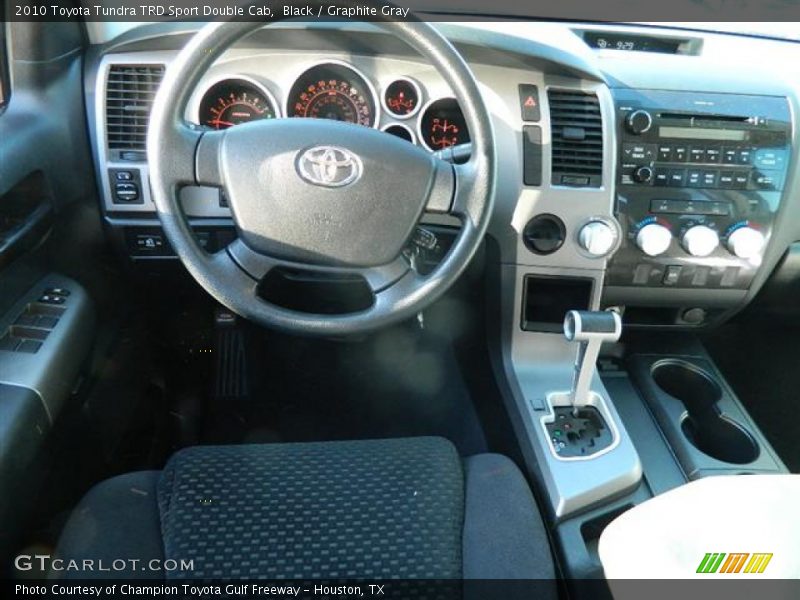 Black / Graphite Gray 2010 Toyota Tundra TRD Sport Double Cab