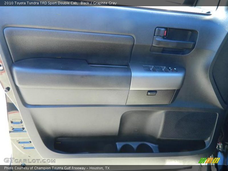 Black / Graphite Gray 2010 Toyota Tundra TRD Sport Double Cab