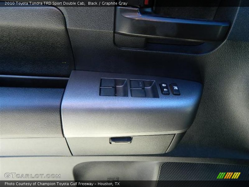 Black / Graphite Gray 2010 Toyota Tundra TRD Sport Double Cab