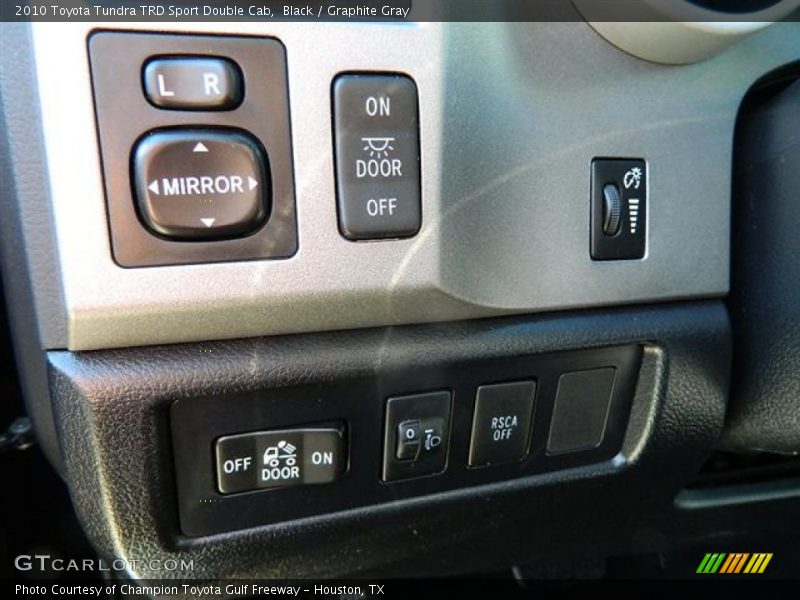 Black / Graphite Gray 2010 Toyota Tundra TRD Sport Double Cab