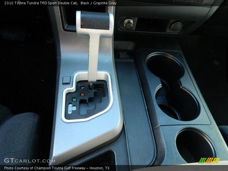 Black / Graphite Gray 2010 Toyota Tundra TRD Sport Double Cab