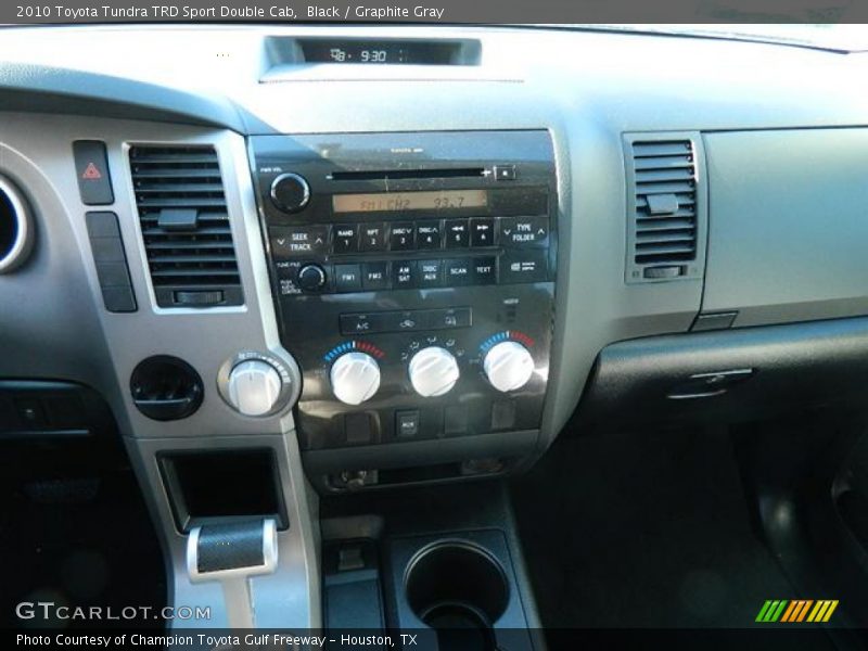 Black / Graphite Gray 2010 Toyota Tundra TRD Sport Double Cab