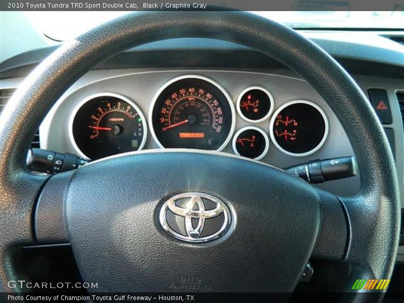 Black / Graphite Gray 2010 Toyota Tundra TRD Sport Double Cab