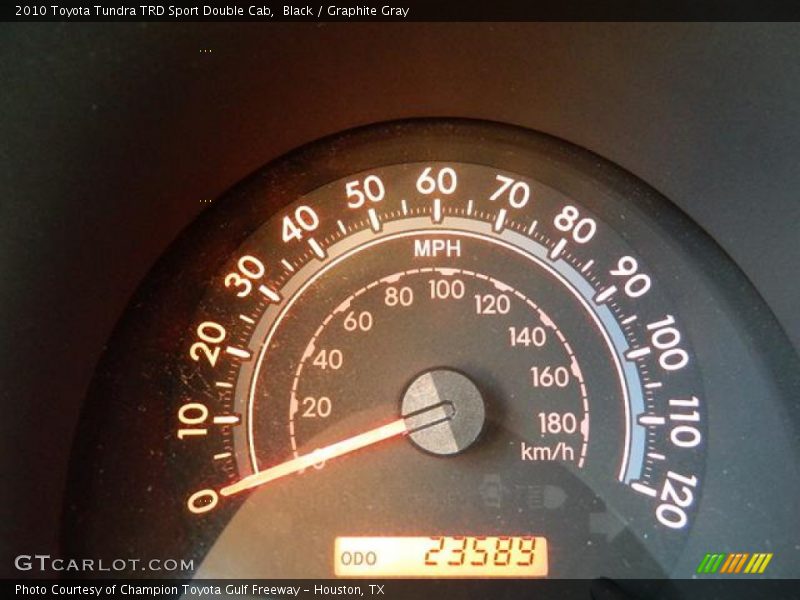 Black / Graphite Gray 2010 Toyota Tundra TRD Sport Double Cab