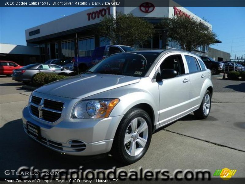 Bright Silver Metallic / Dark Slate Gray 2010 Dodge Caliber SXT