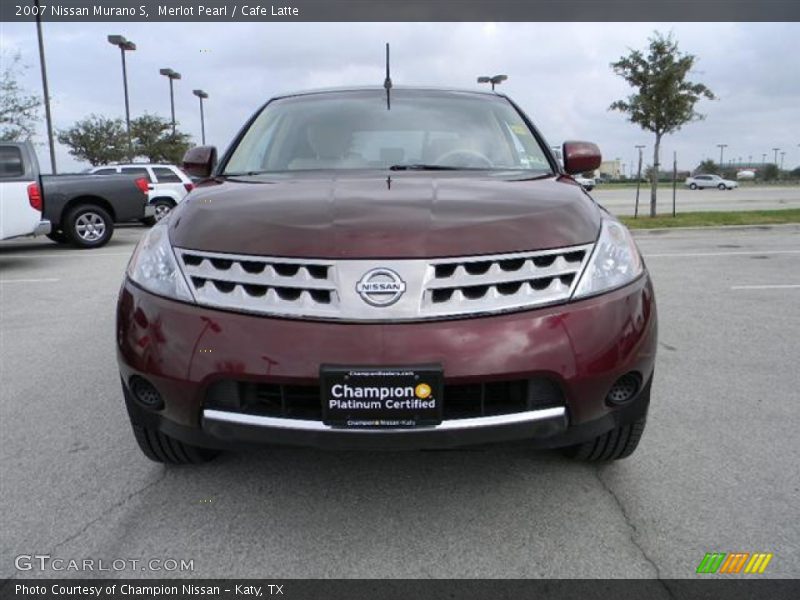 Merlot Pearl / Cafe Latte 2007 Nissan Murano S