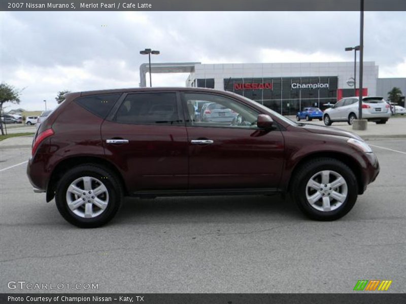 Merlot Pearl / Cafe Latte 2007 Nissan Murano S