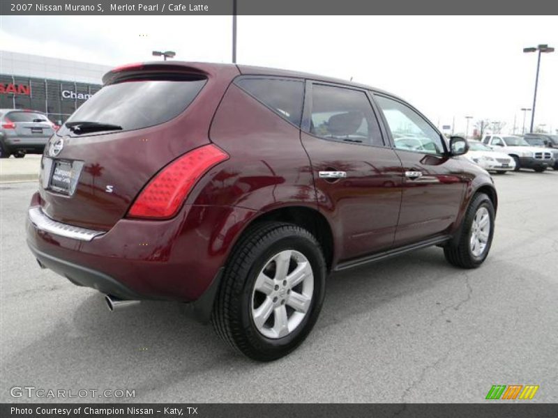 Merlot Pearl / Cafe Latte 2007 Nissan Murano S