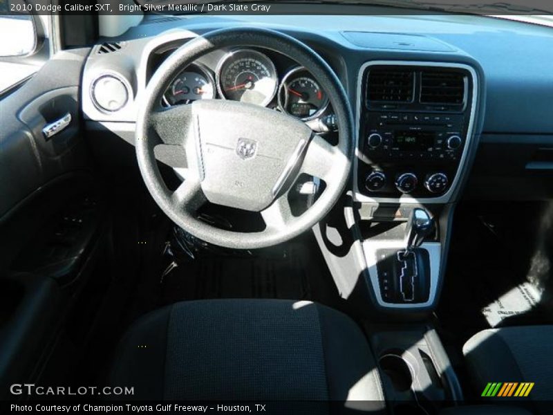 Bright Silver Metallic / Dark Slate Gray 2010 Dodge Caliber SXT