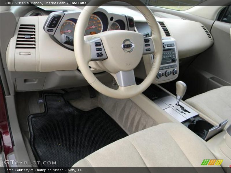 Merlot Pearl / Cafe Latte 2007 Nissan Murano S