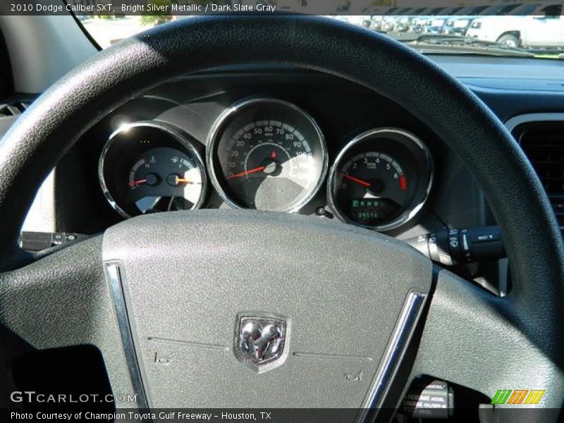 Bright Silver Metallic / Dark Slate Gray 2010 Dodge Caliber SXT