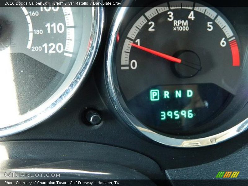 Bright Silver Metallic / Dark Slate Gray 2010 Dodge Caliber SXT
