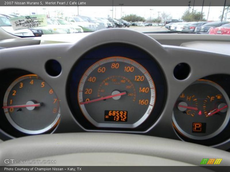 Merlot Pearl / Cafe Latte 2007 Nissan Murano S