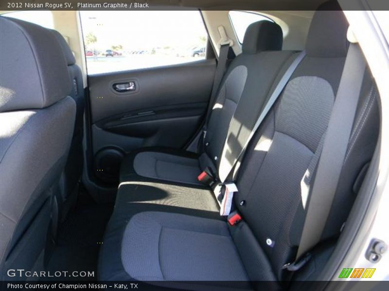 Platinum Graphite / Black 2012 Nissan Rogue SV