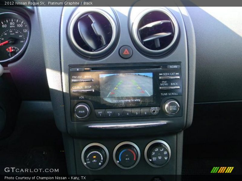 Platinum Graphite / Black 2012 Nissan Rogue SV