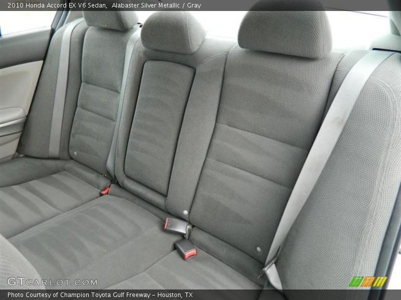  2010 Accord EX V6 Sedan Gray Interior