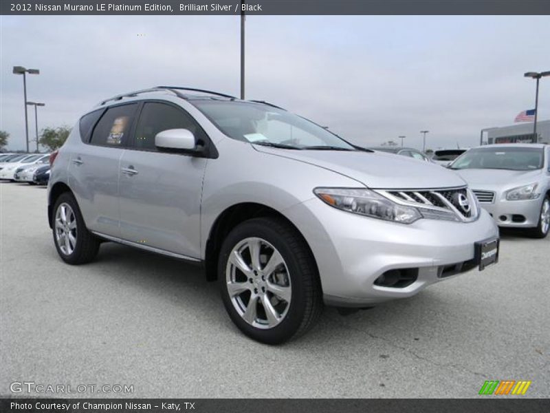 Front 3/4 View of 2012 Murano LE Platinum Edition