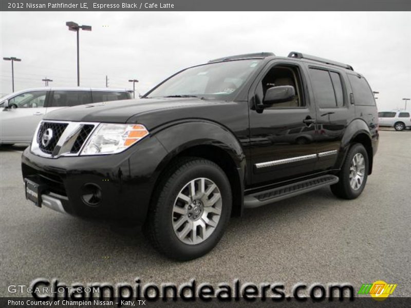 Espresso Black / Cafe Latte 2012 Nissan Pathfinder LE