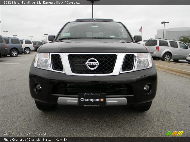 Espresso Black / Cafe Latte 2012 Nissan Pathfinder LE