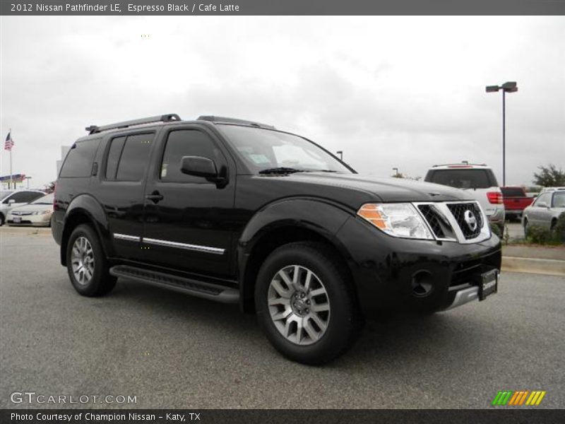 Espresso Black / Cafe Latte 2012 Nissan Pathfinder LE