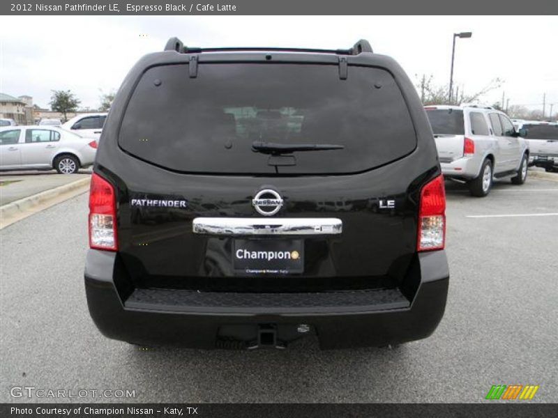 Espresso Black / Cafe Latte 2012 Nissan Pathfinder LE
