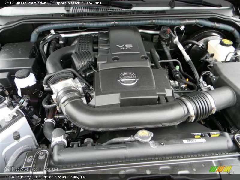 Espresso Black / Cafe Latte 2012 Nissan Pathfinder LE