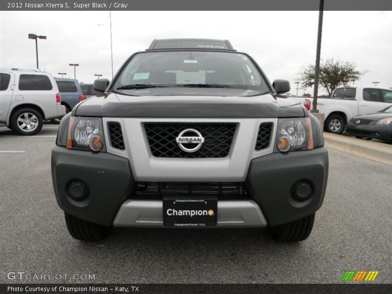 Super Black / Gray 2012 Nissan Xterra S