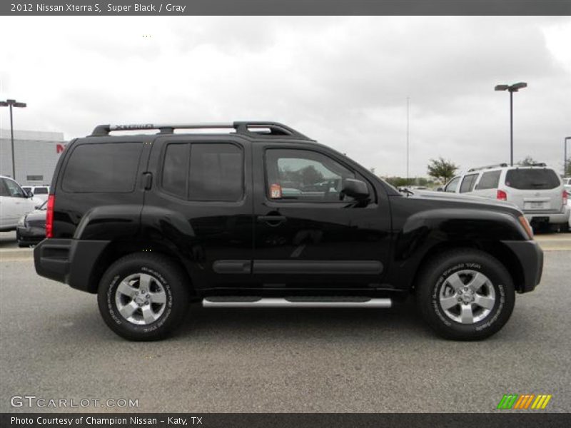 Super Black / Gray 2012 Nissan Xterra S