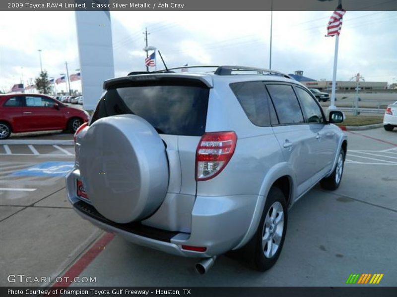 Classic Silver Metallic / Ash Gray 2009 Toyota RAV4 Limited