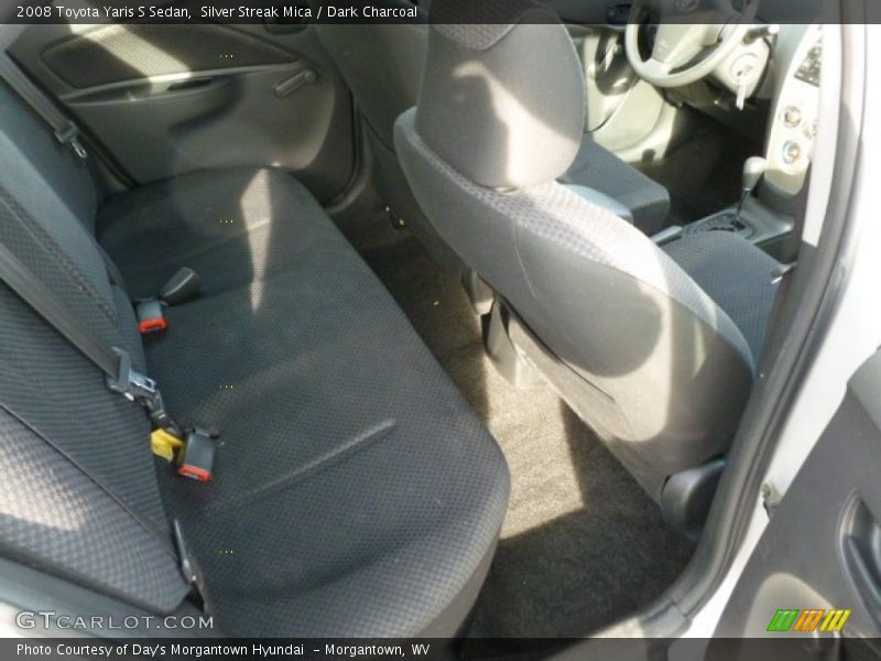Silver Streak Mica / Dark Charcoal 2008 Toyota Yaris S Sedan