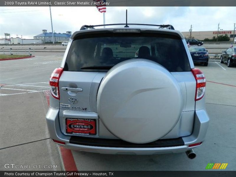 Classic Silver Metallic / Ash Gray 2009 Toyota RAV4 Limited