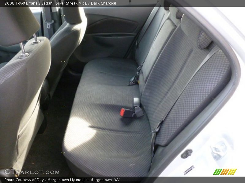 Silver Streak Mica / Dark Charcoal 2008 Toyota Yaris S Sedan