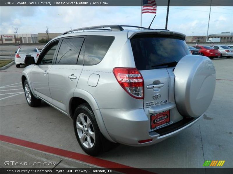 Classic Silver Metallic / Ash Gray 2009 Toyota RAV4 Limited